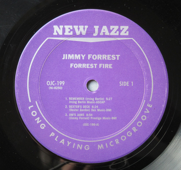 Jimmy Forrest - Forrest Fire | Original Jazz Classics (OJC-199) - 3 Jimmy Forrest - Forrest Fire | Original Jazz Classics (OJC-199) - 3