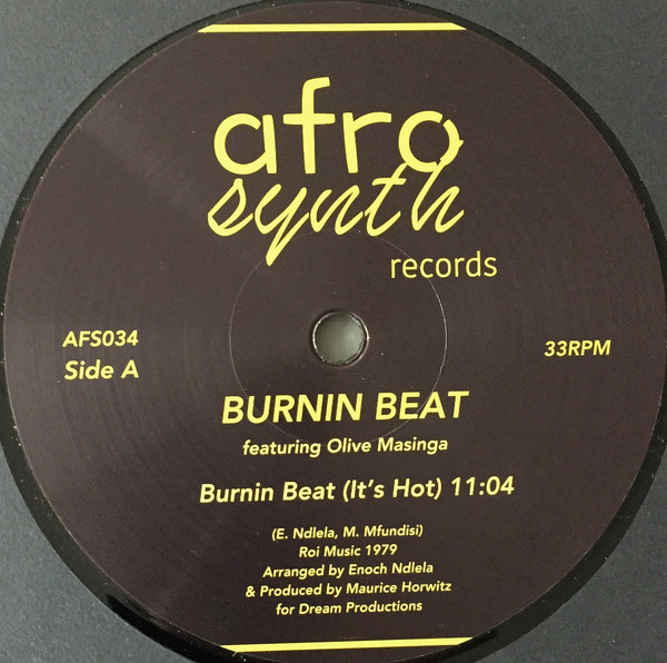 Burnin Beat Featuring Olive Masinga - It's Hot | Afrosynth Records (AFS034) - 3 Burnin Beat Featuring Olive Masinga - It's Hot | Afrosynth Records (AFS034) - 3