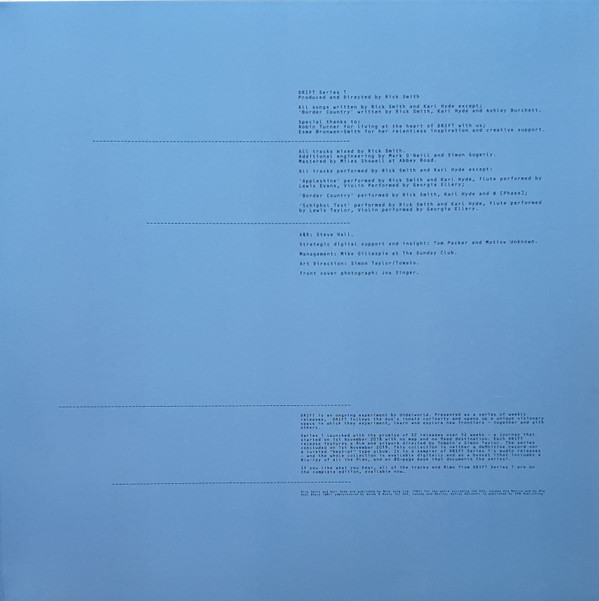Underworld - Drift Series 1 - Sampler Edition | Caroline International (UWR00086) - 2