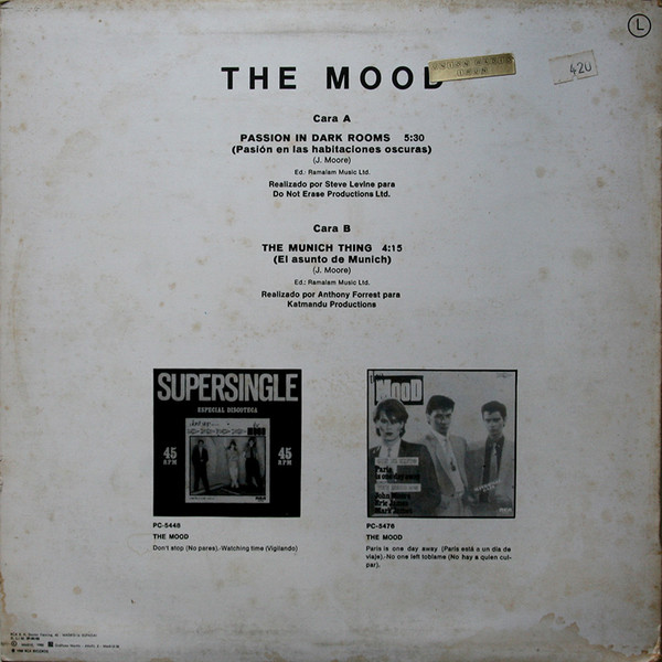 The Mood - Passion In Dark Rooms - Vinilo | RCA (PC-68002) - 2