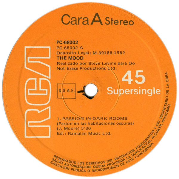 The Mood - Passion In Dark Rooms - Vinilo | RCA (PC-68002) - 3