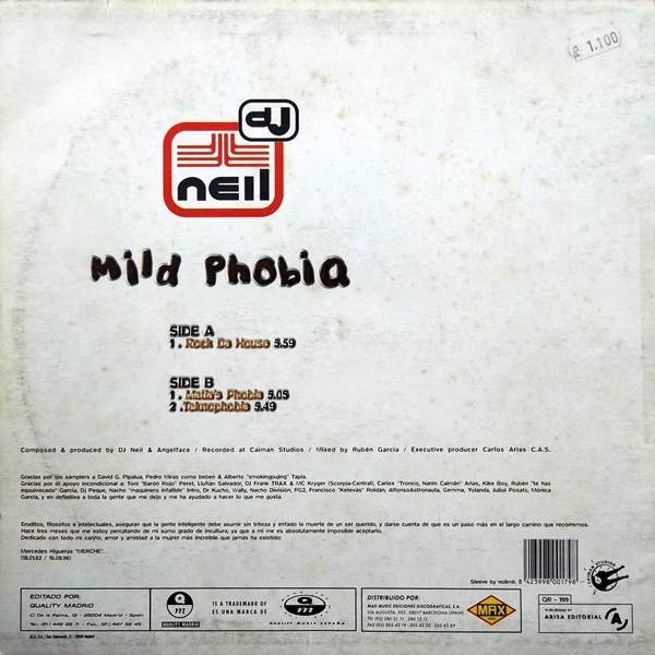 DJ Neil - Mild Phobia | Quality Madrid (QR 199) - 2