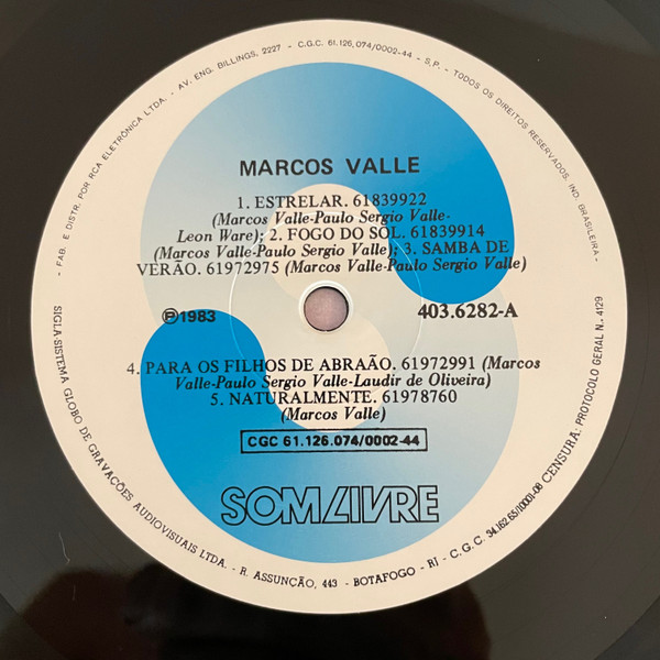 Marcos Valle - Marcos Valle | Mr Bongo (MRBLP231) - 4 Marcos Valle - Marcos Valle | Mr Bongo (MRBLP231) - 4