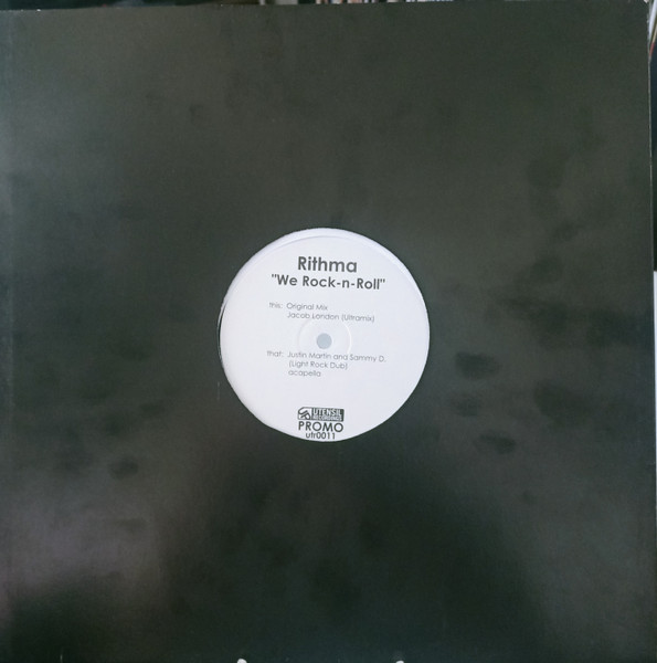 Rithma - We Rock & Roll | Utensil Recordings (UTR-0011) Rithma - We Rock & Roll | Utensil Recordings (UTR-0011)