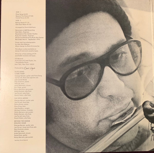George Benson & Joe Farrell - Benson & Farrell | CTI Records (CTI 6069) - 2 George Benson & Joe Farrell - Benson & Farrell | CTI Records (CTI 6069) - 2