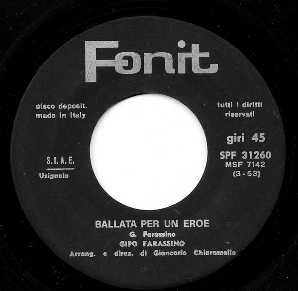 Gipo Farassino - Non Devi Piangere Maria | Fonit (SPF 31260) - 4