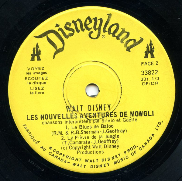Harold Kay - Les Nouvelles Aventures De Mowgli | Disneyland (33822) - 3