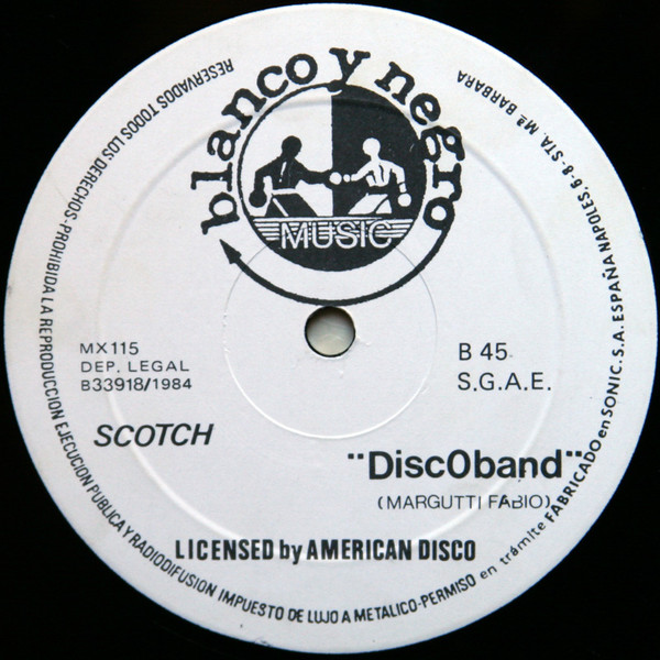 Scotch - Disco Band | Blanco y Negro Music (MX 115) - 4