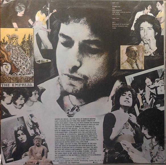 Bob Dylan - Desire | CBS (CBS 86003) - 3