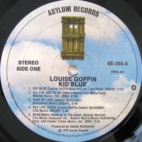 Louise Goffin - Kid Blue | Asylum Records (6E-203) - 3 Louise Goffin - Kid Blue | Asylum Records (6E-203) - 3