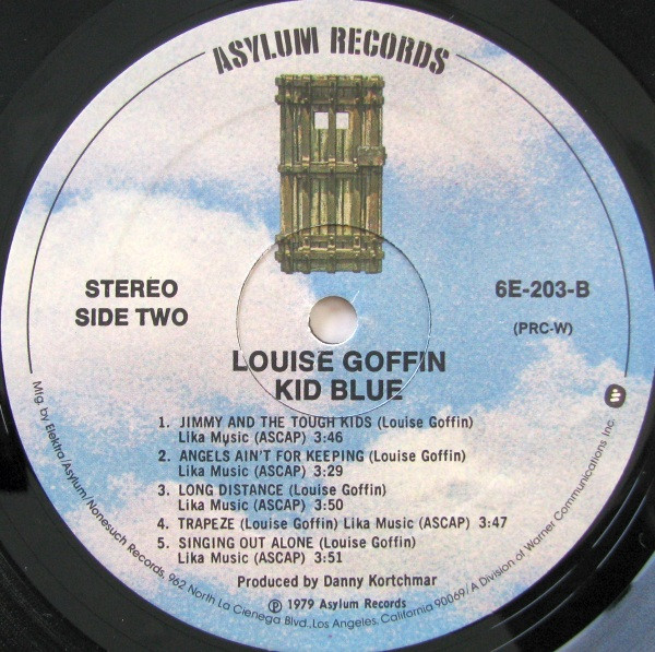 Louise Goffin - Kid Blue | Asylum Records (6E-203) - 4 Louise Goffin - Kid Blue | Asylum Records (6E-203) - 4
