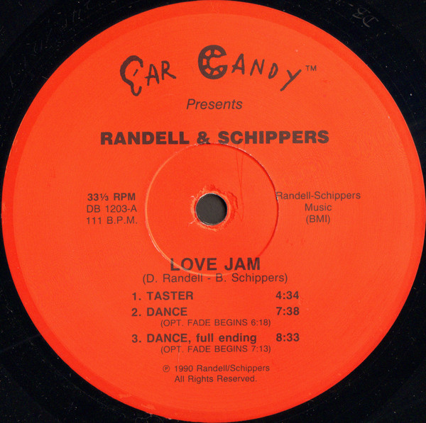 Randell & Schippers - Love Jam | Ear Candy Records (DB 1203)