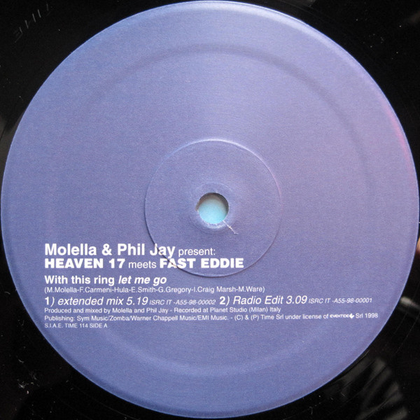 Molella & Phil Jay Present Heaven 17 Meets "Fast" Eddie Smith - With This Ring Let Me Go | TIME (TIME 114) - 3 Molella & Phil Jay Present Heaven 17 Meets "Fast" Eddie Smith - With This Ring Let Me Go | TIME (TIME 114) - 3