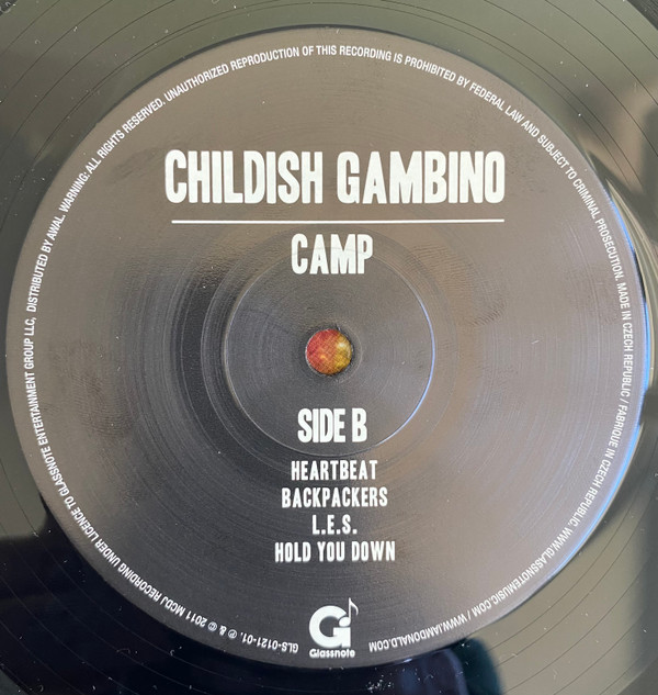 Childish Gambino - Camp | Glassnote (GLS-0121-01) - 2