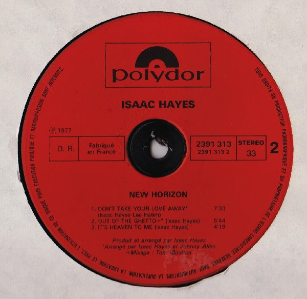 Isaac Hayes - New Horizon | Polydor (2391 313) - 2