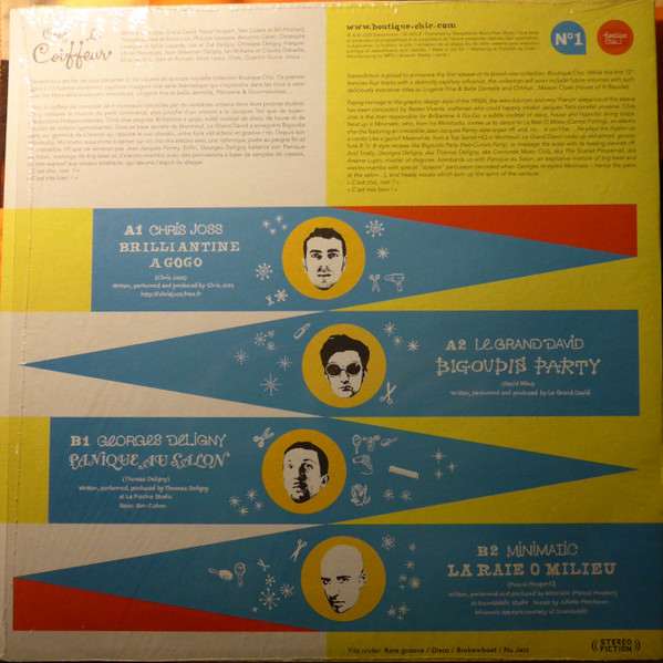 Various - Boutique Chic: Chez Le Coiffeur | Stereofiction (SF-001LP) - 2 Various - Boutique Chic: Chez Le Coiffeur | Stereofiction (SF-001LP) - 2