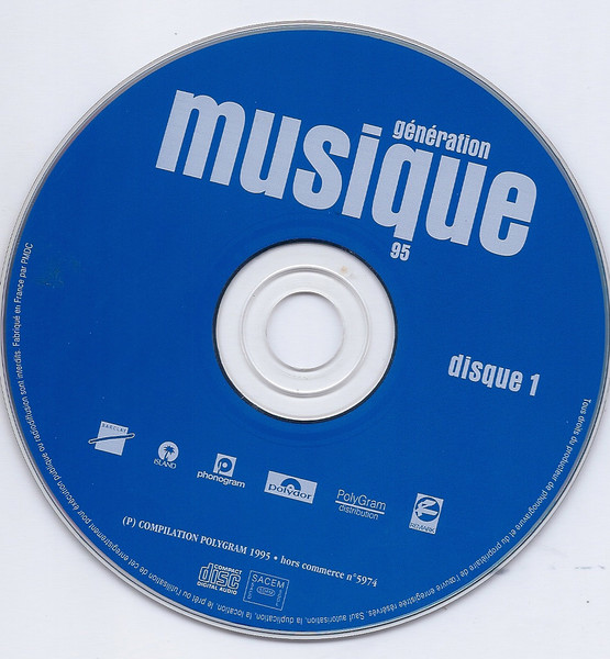 Various - Génération Musique 95 | Barclay (5974) - 2