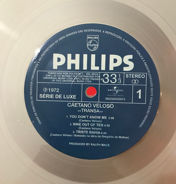 Caetano Veloso - Transa | Philips (060244533915) - main