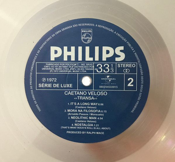 Caetano Veloso - Transa | Philips (060244533915) - 2