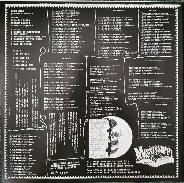 Dead Moon - Dead Ahead [Vinyl] | Mississippi Records (MOR-08) - 2