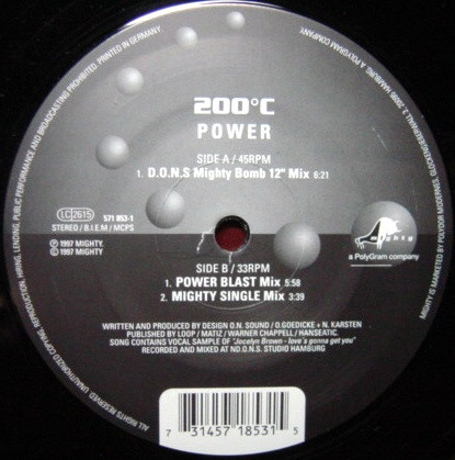 200 Degrees - Power | Mighty (571 853-1) - main