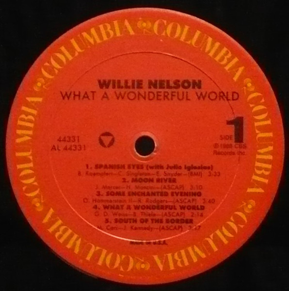 Willie Nelson - What A Wonderful World | Columbia (FC 44331) - 3