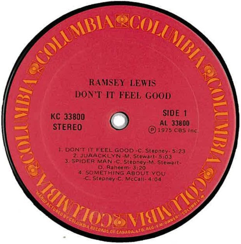 Ramsey Lewis - Don't It Feel Good | Columbia (KC 33800) - 3