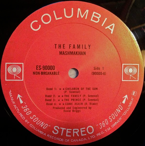 Mashmakhan - The Family | Columbia (ES-90000) - 4