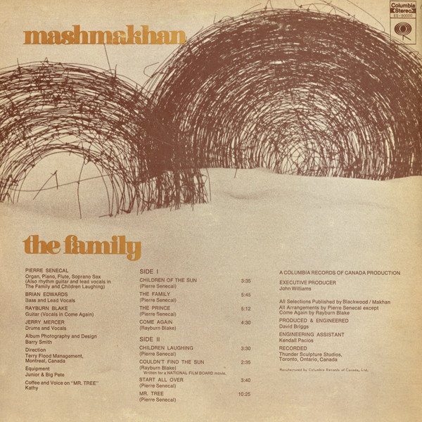 Mashmakhan - The Family | Columbia (ES-90000) - 3