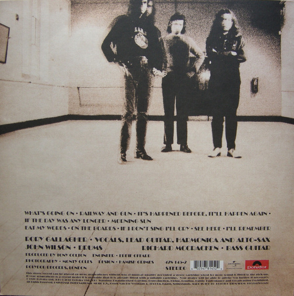 Taste - On The Boards [Vinyl] | Polydor (478 145-2) - 3