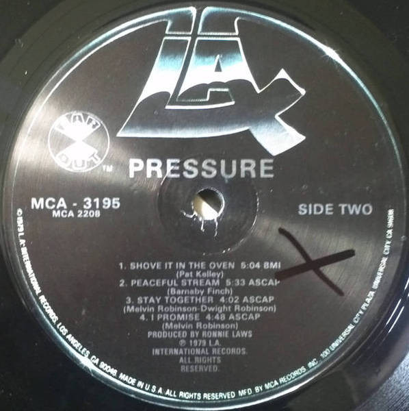 Pressure - Pressure | LAX Records (MCA-3195) - 4 Pressure - Pressure | LAX Records (MCA-3195) - 4