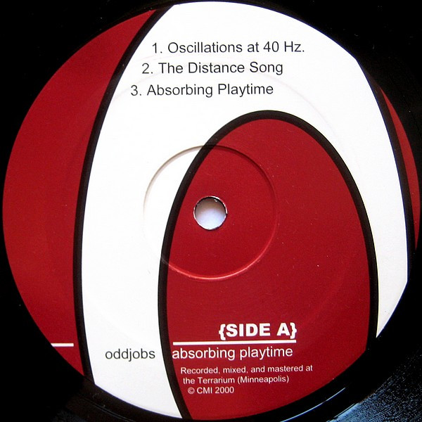 Oddjobs - Absorbing Playtime EP | CMI Productions (CMI-004) - 3