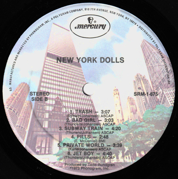 New York Dolls - New York Dolls | Mercury (SRM-1-675) - 4