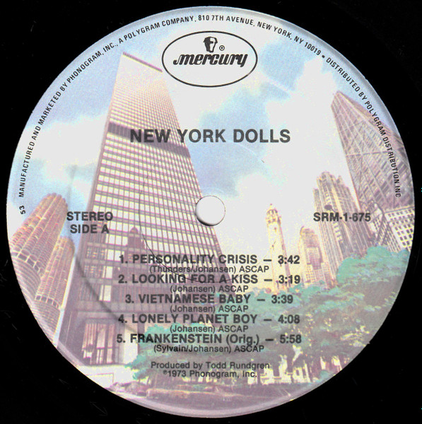 New York Dolls - New York Dolls | Mercury (SRM-1-675) - 3