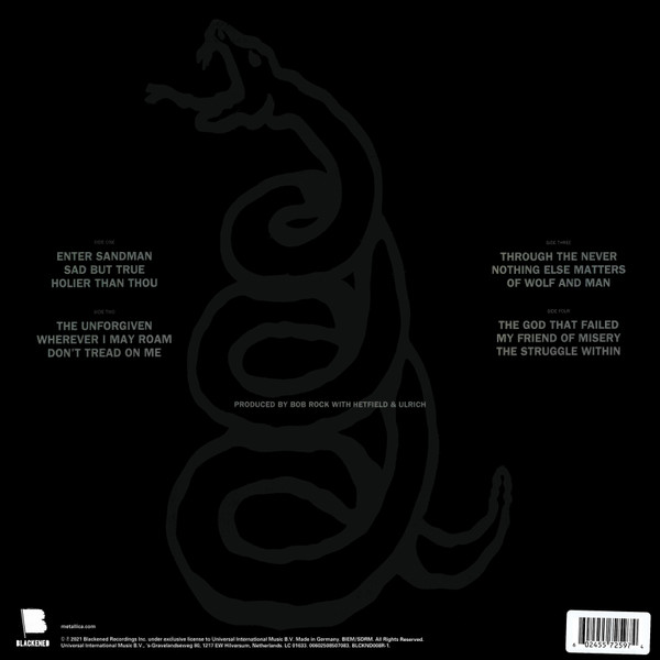 Metallica - Metallica | Blackened (BLCKND008R-1U) - main