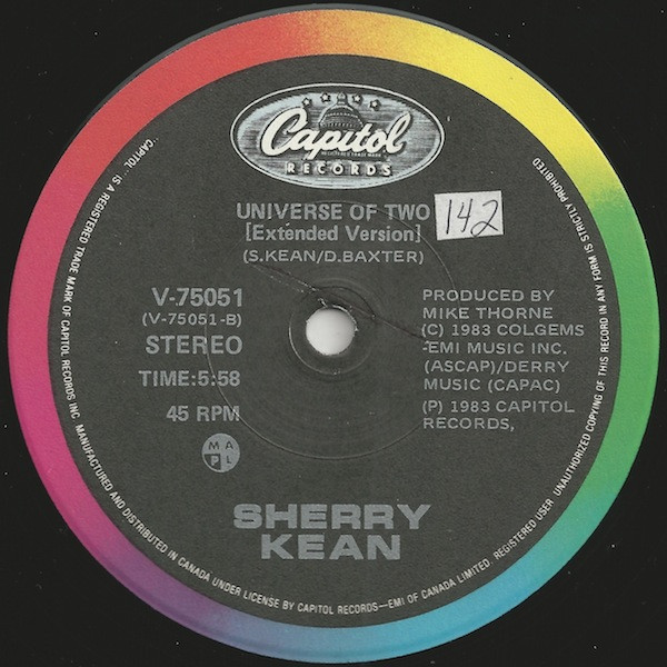Sherry Kean - I Want You Back (12") [Vinyl] | Capitol Records (V-75051) - 4