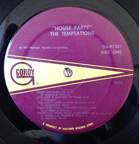 The Temptations - House Party | Gordy (G6-973S1) - 3