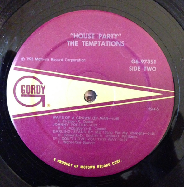 The Temptations - House Party | Gordy (G6-973S1) - 4