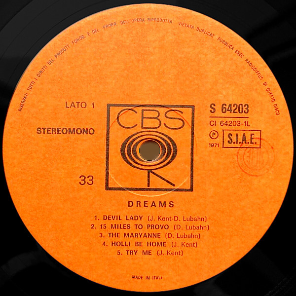 Dreams - Dreams | CBS (S 64203) - 3