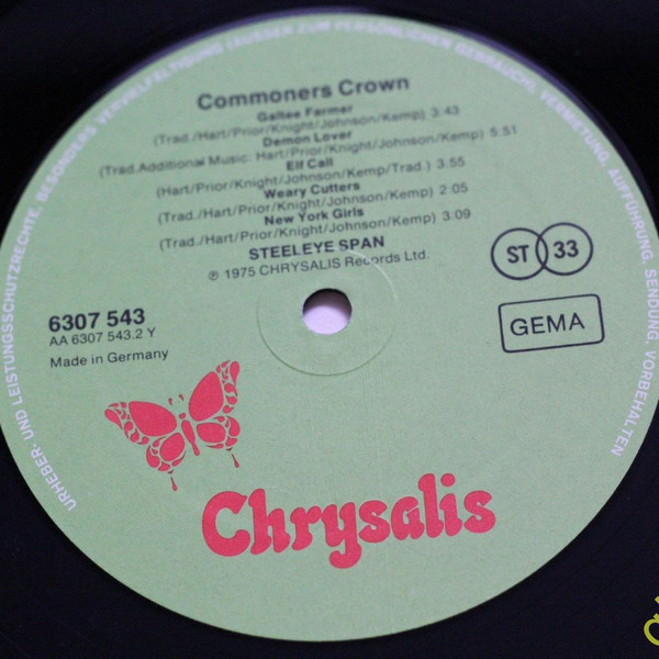 Steeleye Span - Commoners Crown | Chrysalis (6307 543) - 4
