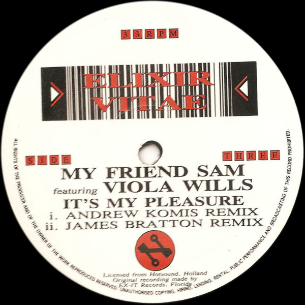 Various - Elixir Vitae (Network '92 Summer Sampler) | Network Records (EV1) - 4