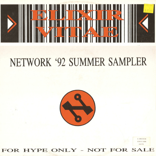 Various - Elixir Vitae (Network '92 Summer Sampler) | Network Records (EV1) - main