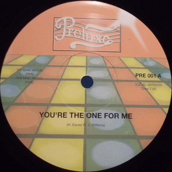 Unknown Artist - You're The One For Me | Prelude Records (PRE 001) - main