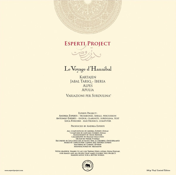 Esperti Project - Le Voyage D'Hannibal | Eclectic Art Records (EAR 001) - 2 Esperti Project - Le Voyage D'Hannibal | Eclectic Art Records (EAR 001) - 2