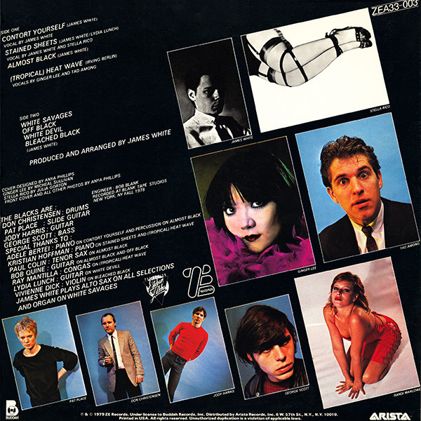 James White & The Blacks - Off White | ZE Records (ZEA33-003) - 2 James White & The Blacks - Off White | ZE Records (ZEA33-003) - 2