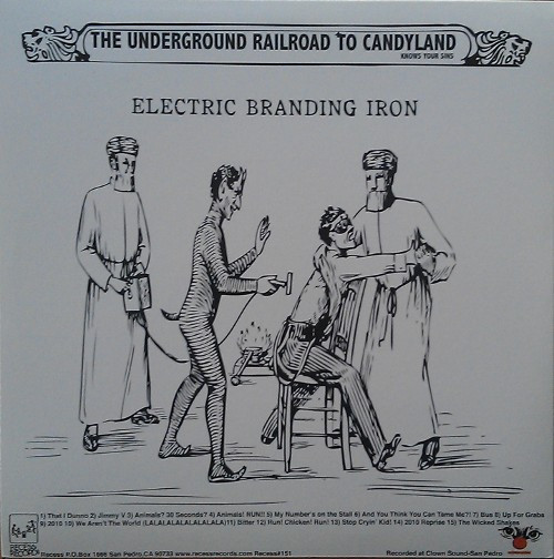 The Underground Railroad to Candyland - Knows Your Sins LP | Recess Records (Recess#151) - 2 The Underground Railroad to Candyland - Knows Your Sins LP | Recess Records (Recess#151) - 2