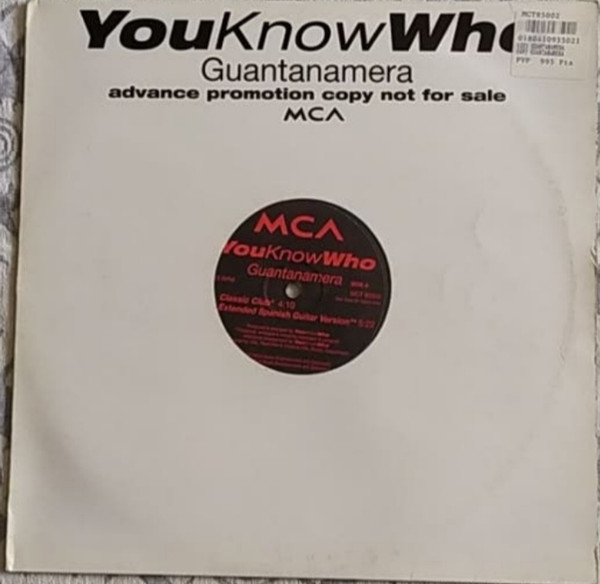 YouKnowWho - Guantanamera | MCA Music Entertainment (Denmark) A/S (MCT 85002)