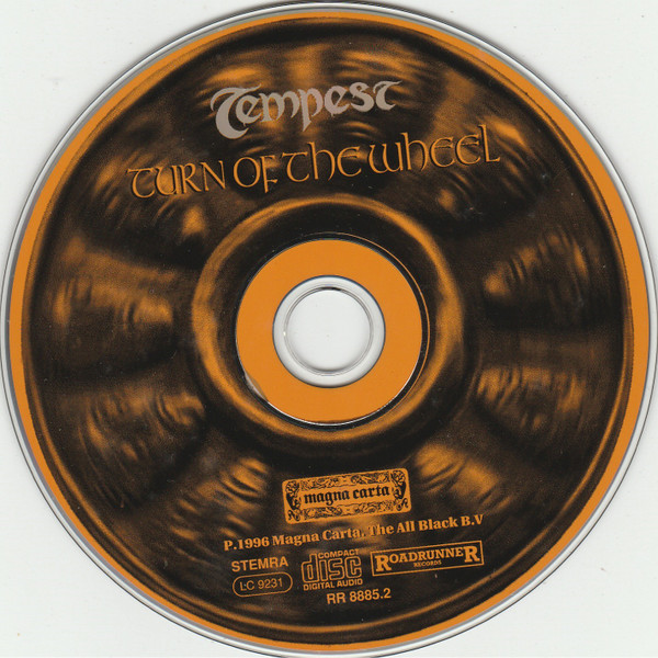 Tempest - Turn Of The Wheel | Roadrunner Records (RR 8885-2) - 3