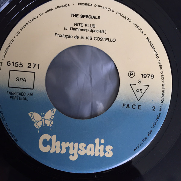 The Specials Featuring Rico Rodriguez - A Message To You Rudy | Chrysalis (6155 271) - 4