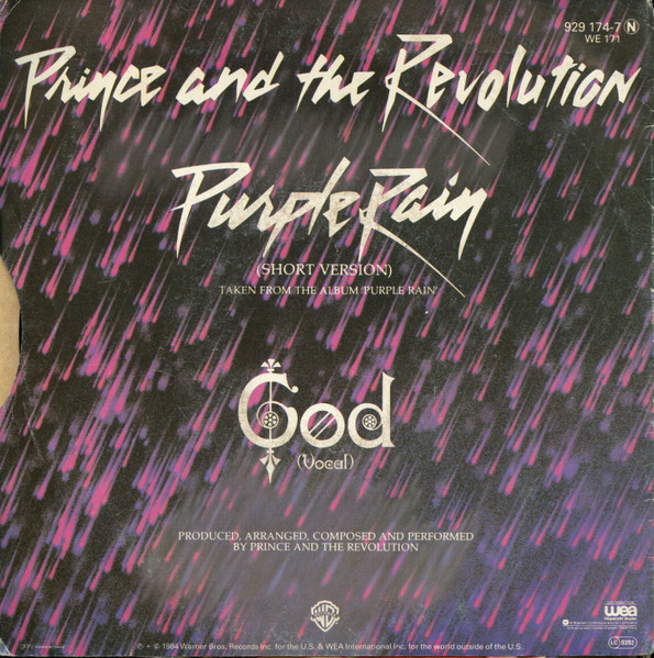 Prince And The Revolution - Purple Rain | Warner Bros. Records (929 174-7) - 2